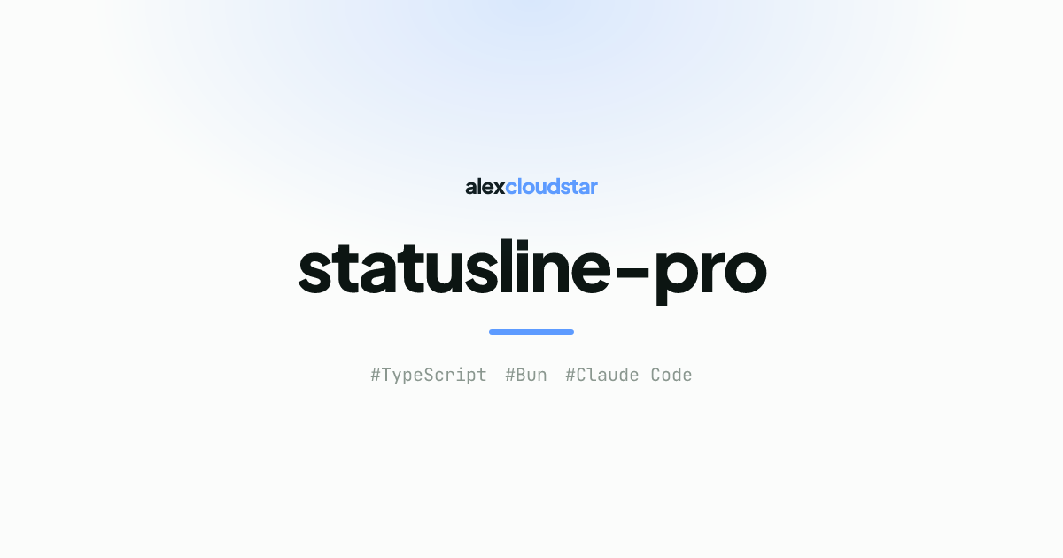 statusline-pro cover