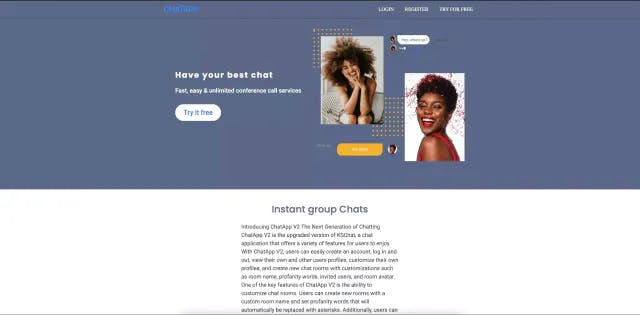 Chatapp V2 project image