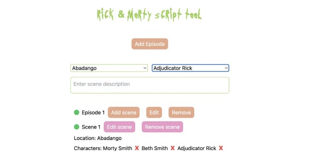 Rick & Morty Script Tool project image