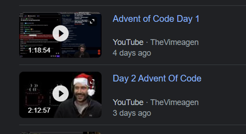 Embracing the Advent of Code: A Primeagen Tradition