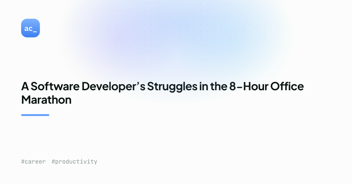 Hidden Costs of the 8-Hour Office Day | Alex Cloudstar
