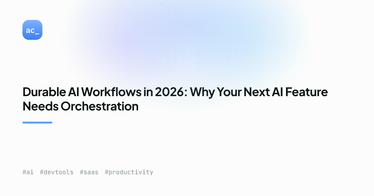Durable AI Workflows 2026: Inngest, Trigger.dev, Vercel Workflow