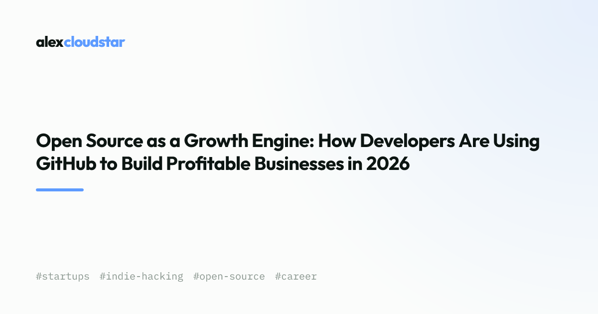 Open Source Growth Strategy for Developers in 2026