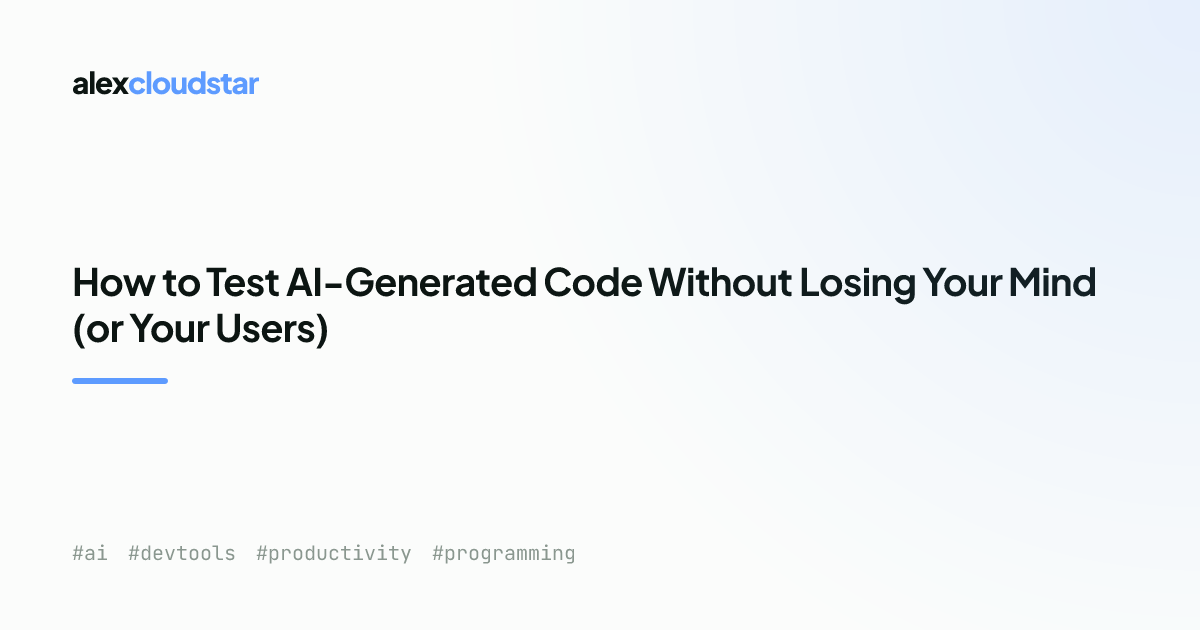 Testing AI-Generated Code 2026: Dev Strategy
